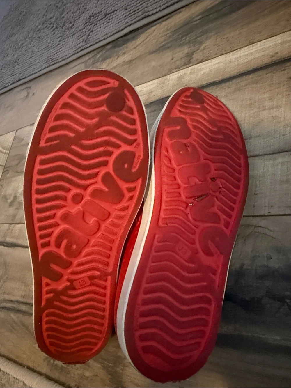 Native Kids Red Slip-On Ventilated Water Shoes